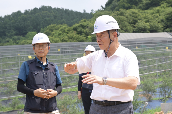 7일,최원철 시장,이 신풍면과 우성면 일원에서 현장 중심의 소통 행정 진행 모습