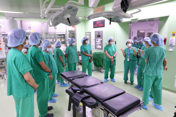 네팔 카투만두대 방문단, 단국대병원 방문 견학 (수술실)