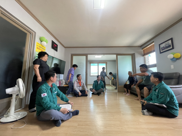 무더위쉼터 안전점검 모습