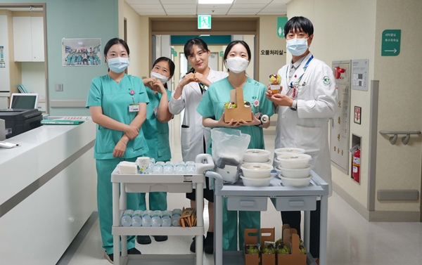 건양대병원 호스피스병동 초복맞이 행사