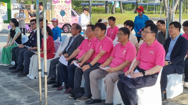 수상스포츠 시범운영 개장식 현장 사진