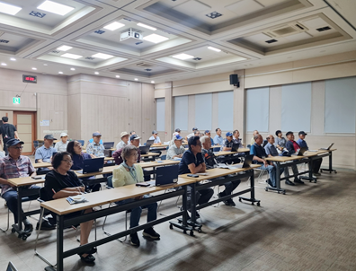 ‘찾아가는 고령운전자 교육’ 현장 모습
