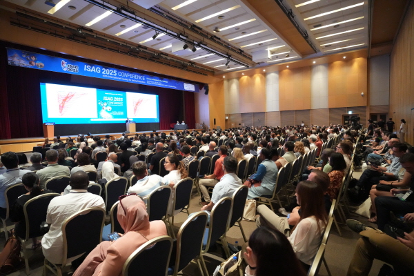 ‘세계동물유전학회총회(ISAG 2025)’ 개최 모습