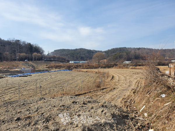 유성구 방동 대전교도소 이전 사업 부지.