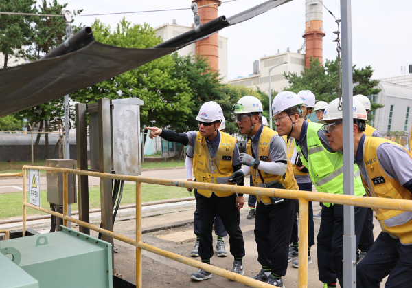 서인천발전본부 현장 점검