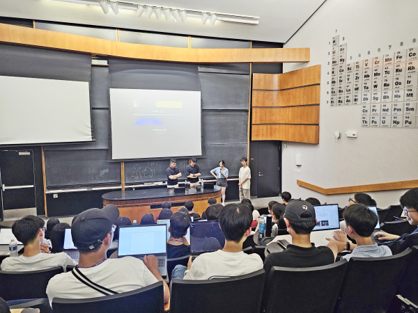 캘리포니아 공과대학 탐방 모습