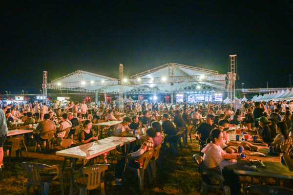 제1회 공주야밤 맥주축제 현장 모습
