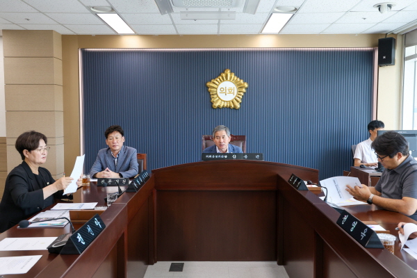 제122회당진시의회임시회의회운영위원회(폐회중)