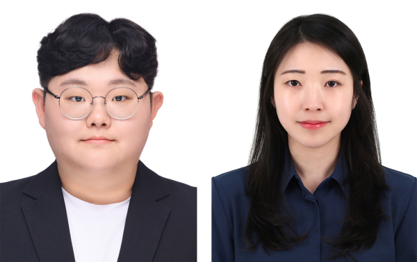 사진 왼쪽 최수진(석사과정), 오른쪽 서다연(박사과정)
