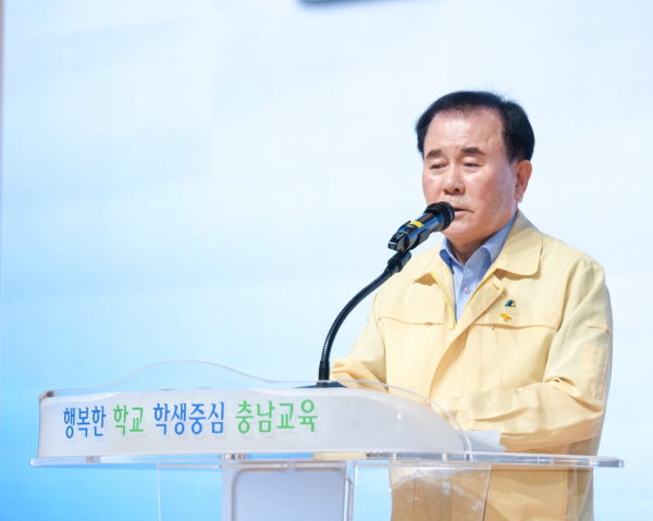 을지연습 1일차 최초 상황보고 현장 사진(김지철 교육감)