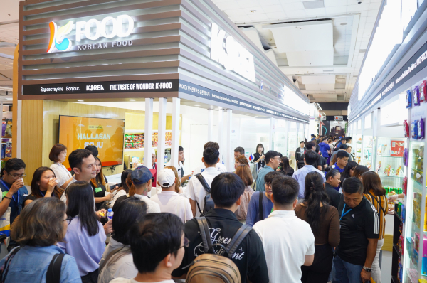 2025 마닐라 식품박람회(WOFEX) 한국관 전경