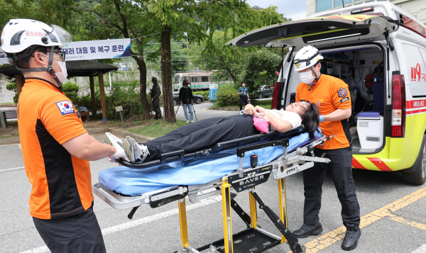 2025 을지연습 ‘드론테러 대비 실제훈련’ 진행 모습