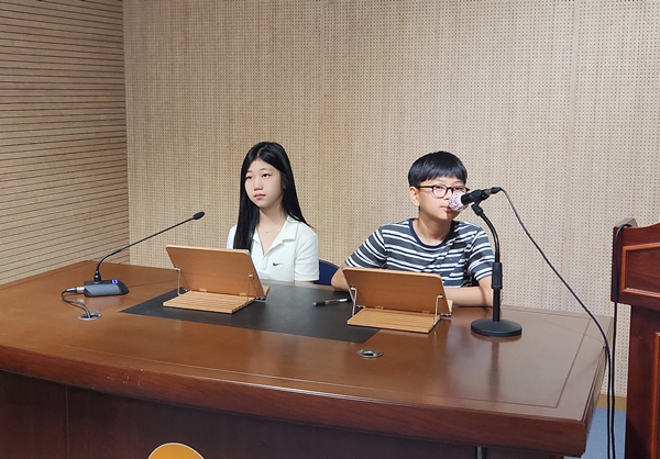 대전반석초 학생 자치 학교 방송