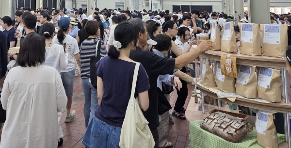 ‘국산 밀 소비ㆍ홍보 행사’ 현장 모습