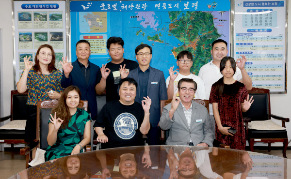 몽골 국회의원 바야스갈란 자담바 의원 보령시 방문 모습