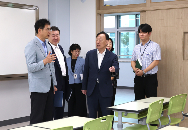 대전탄방초 용문분교장 개교 준비 현장 방문 모습