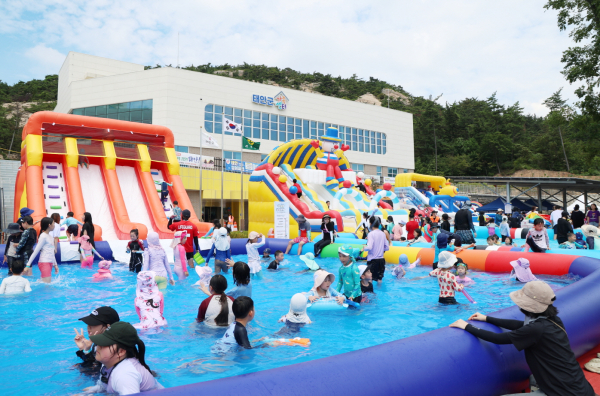 가족공감센터 이용자 10만 명 돌파 (태안썸머파크)