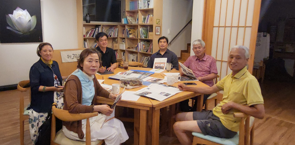 지난 26일, 마을공동체신문 ‘청양담소’ 편집위원들이 워크숍에 참여하고 있다.