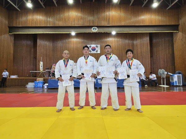 세종장애인체육회 유도팀 모습