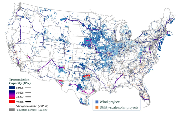 넷제로 아메리카 프로젝트의 2050년 미국 에너지 인프라 전망