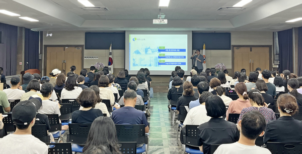 대전 중구, 대입 전략 설명회 및 1:1 컨설팅 현장 사진