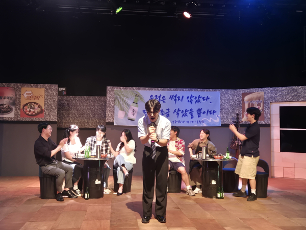 호서대 연극트랙 학생들