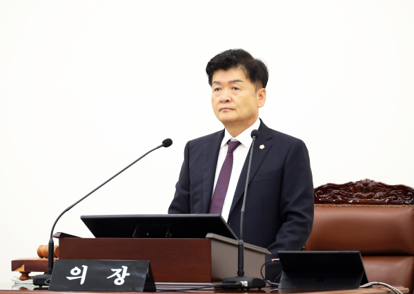 유성구의회, 김동수 의장 개회사