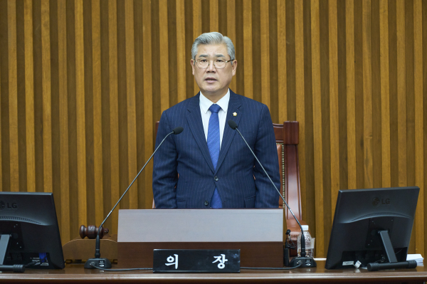 대전 서구의회, 제292회 임시회 개회식 모습