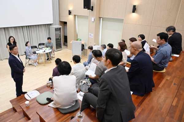 지난 15일, 커먼즈필드에서 진행된 사회적경제 아카데미 교육 사진