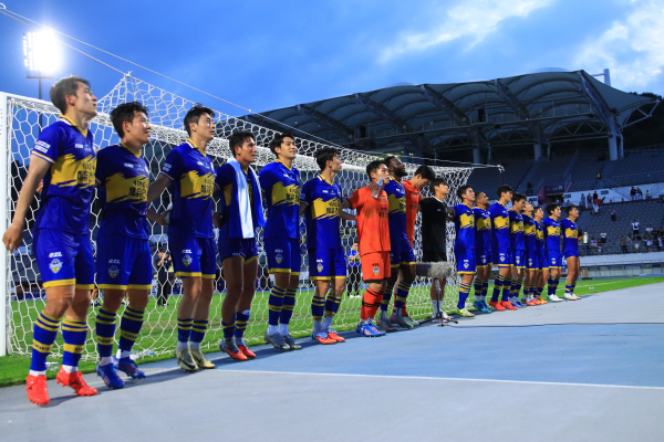 충남아산프로축구단 경기 모습