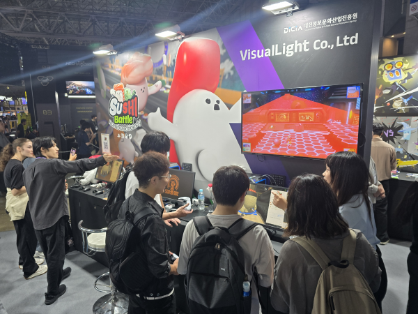 지난 2024년 도쿄게임쇼 대전 게임기업 참가 현장 모습
