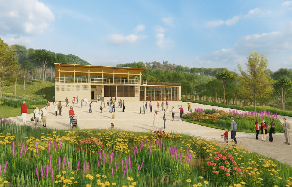 정원문화지원센터 조감도(안)