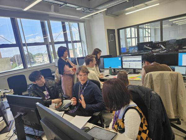 ‘2025 제2회 글로벌 인공지능(이하 AI) 기반 교육 교원 연수’ 진행 모습