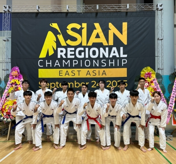 선문대 DUO시범단이 전주 코리아오픈 국제 주짓수대회에 참가했다