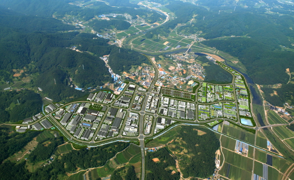 평촌일반산업단지 조감도