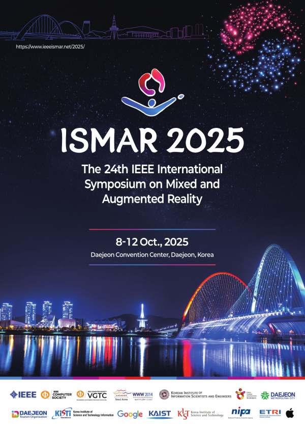 '혼합 및 증강현실국제심포지엄(ISMAR 2025)’ 포스터