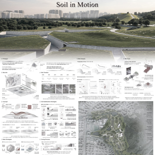 상명대 대상작품 Soil-in-Motion 설계도 및 썸네일
