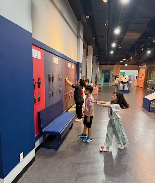 대전과학체험관 체험사진(열의흔적)