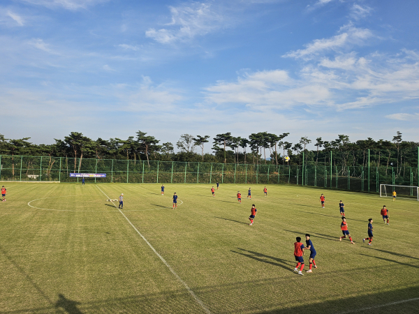 남자 U17 카타르 월드컵 축구대표팀 전지훈련 모습