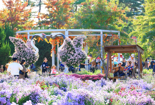 지난해 개최된 ‘제15회 유성국화축제’ 행사 모습