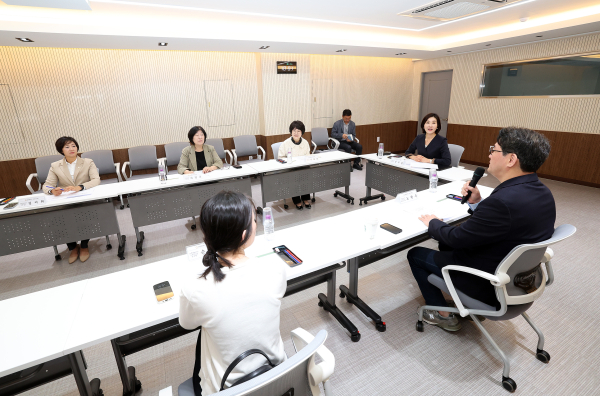 정책연구용역 착수보고회 개최 모습