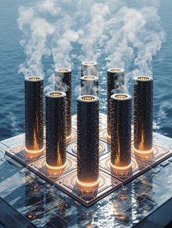 국립한밭대학교 화학생명공학과 최원산 교수 연구팀 태양광 증발기 모식도