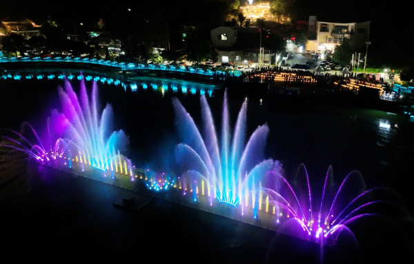 방동 윤슬거리 음악분수 사진