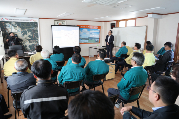 대산 그린컴플렉스(대죽1리 마을회관) 방문 모습