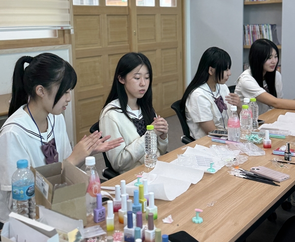 우송고-오오카학원여자고 문화교류