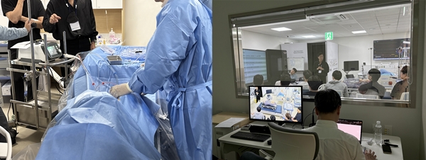 충남대병원 임상교육시뮬레이션센터 교육 모습