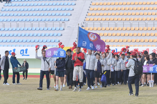 공주시 시민화합체육대회 개최 모습