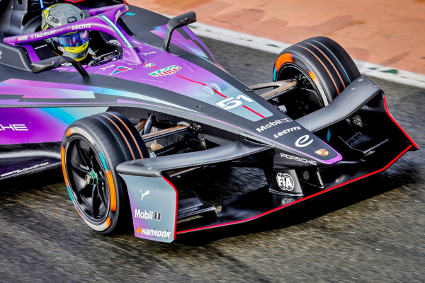 포뮬러 E 시즌 12 프리시즌 테스트 경기 장면