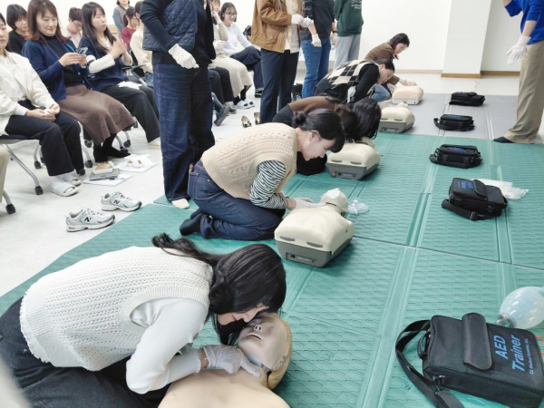 서구보건소, 간호직 공무원 역량 강화 교육 장면