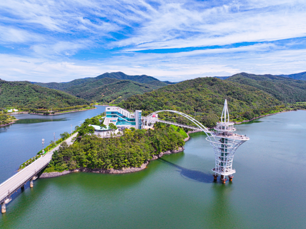 칠갑타워 전경 사진